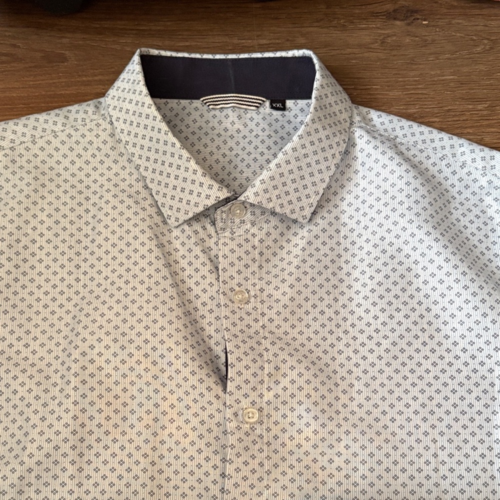 Alex Vando Light Blue Button Down - image 2